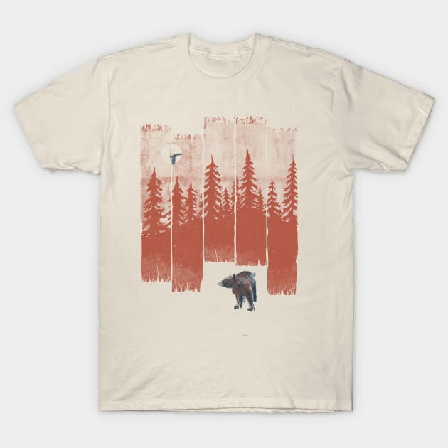 A Bear in the Wild... T-Shirt by NDTank